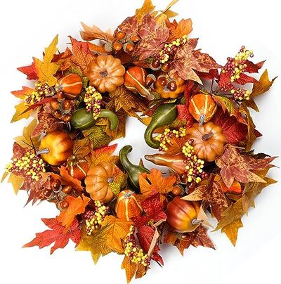 Autumn Wreath Scented Candles