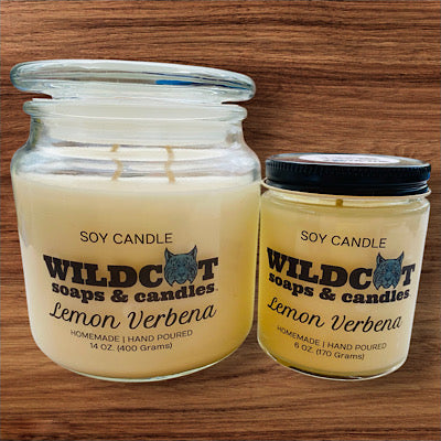 Lemon Verbena Scented Candles