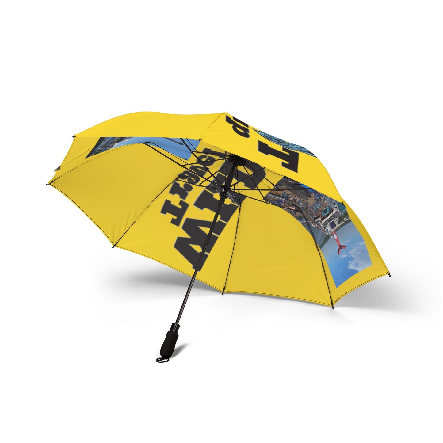 Wildcat Travel Group Semi-Automatic Foldable Umbrella