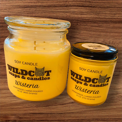 Wisteria Scented Candles