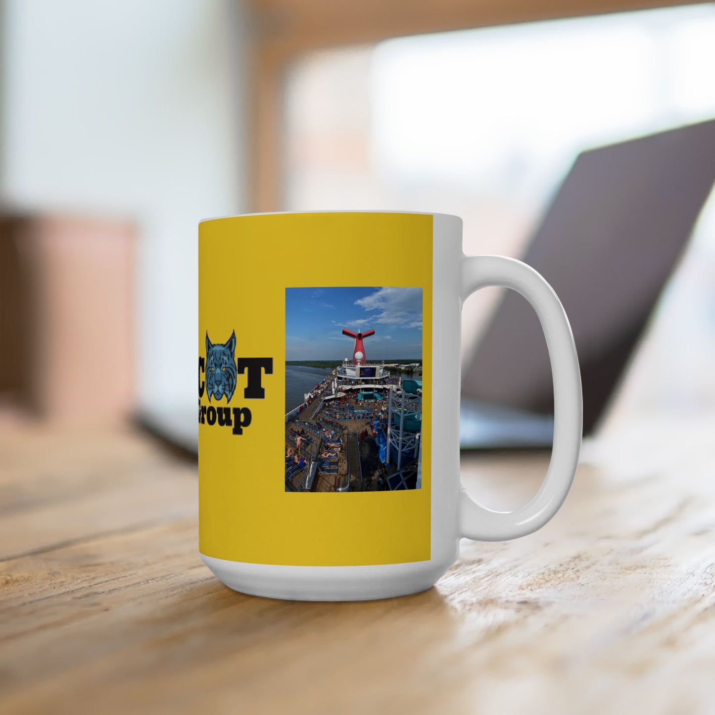 Wildcat Travel Group Ceramic Mug, (15oz)