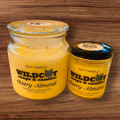 Cherry Almond Scented Candles