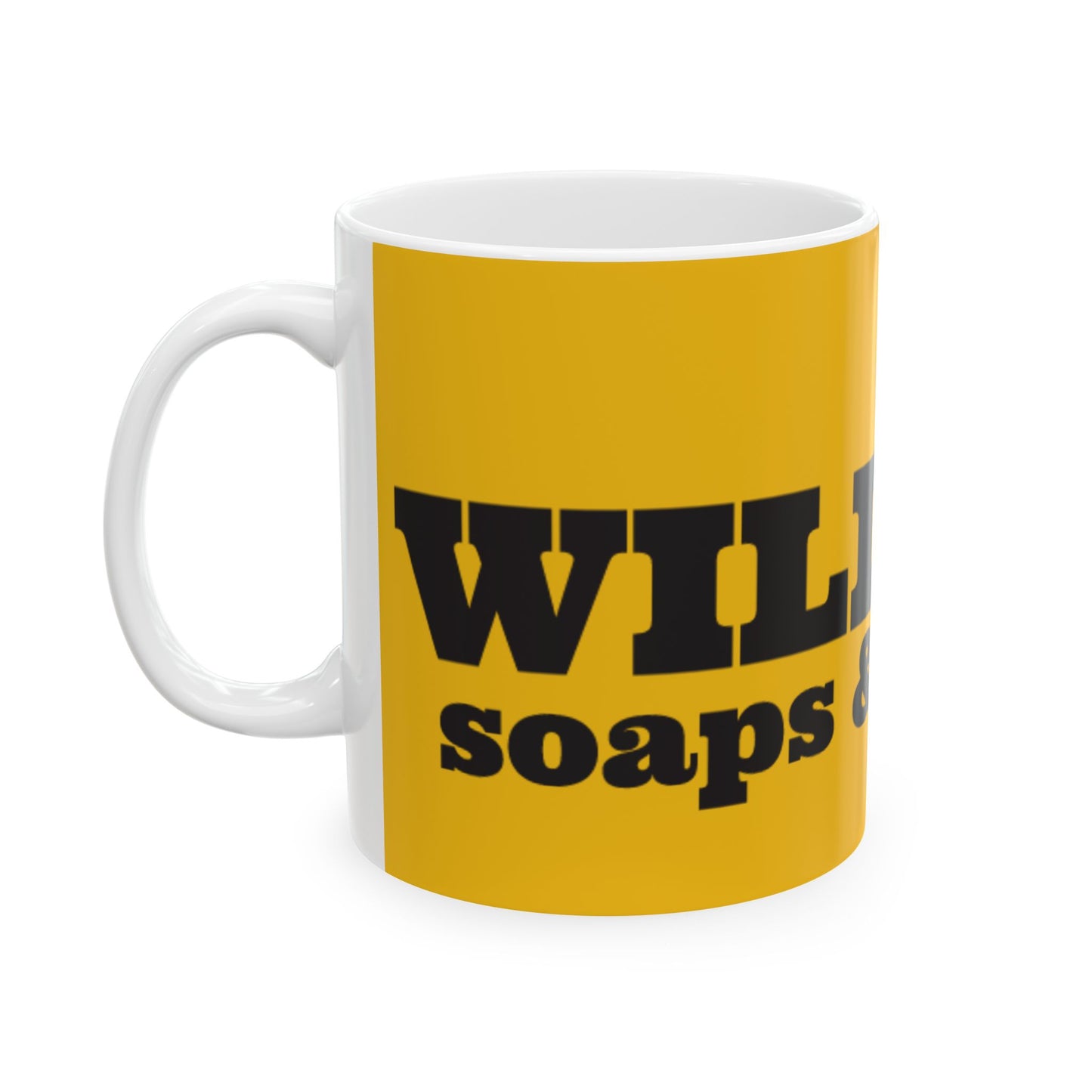 Bold Ceramic Mug - "Wild & Candid" Design for Coffee Lovers