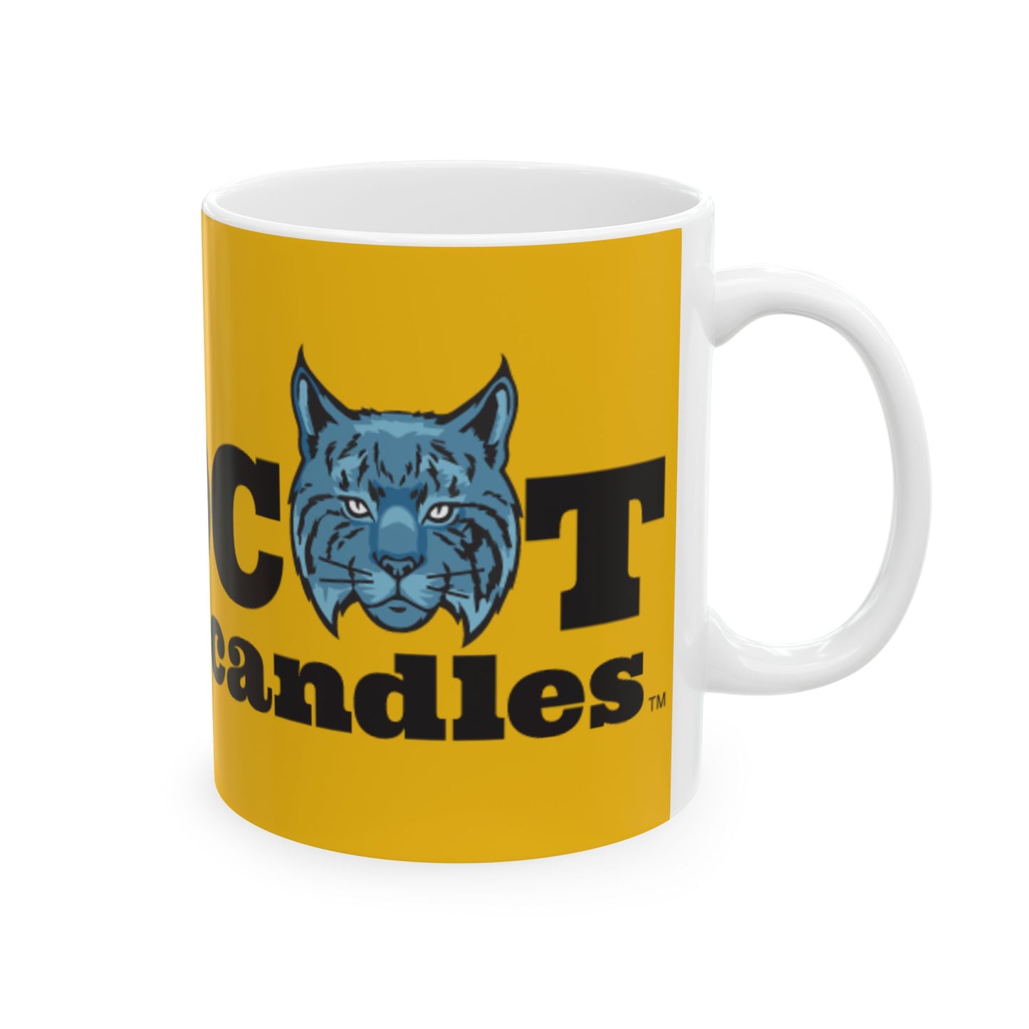 Bold Ceramic Mug - "Wild & Candid" Design for Coffee Lovers