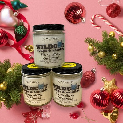 Merry Berry Christmas Scented Candles