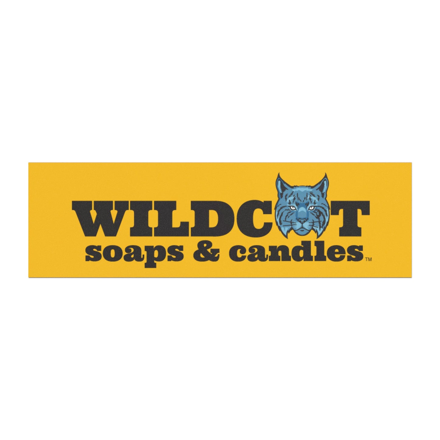 Wildcat Soaps & Candles Car Magnet - Fun Automotive Decor for Animal Lovers