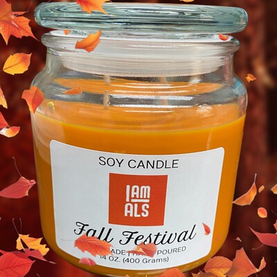 I AM ALS - Fall Festival Scented Candles