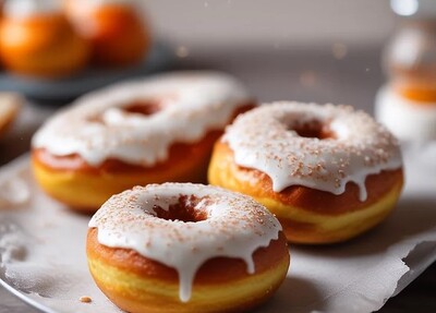 Pumpkin Bourbon Donut Scented Candles