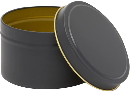 Black Tin Can Candles