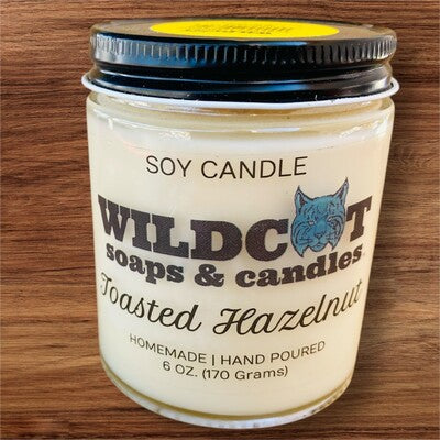 Toasted Hazelnut Scented Candles