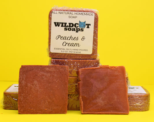 Peaches & Cream Scented Soaps